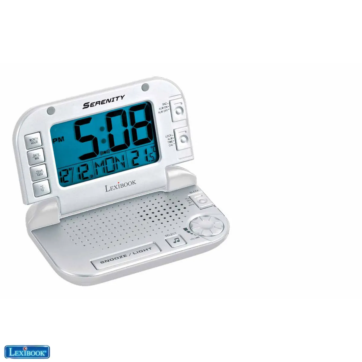 Lexibook Radio Réveil Sons Relaxants