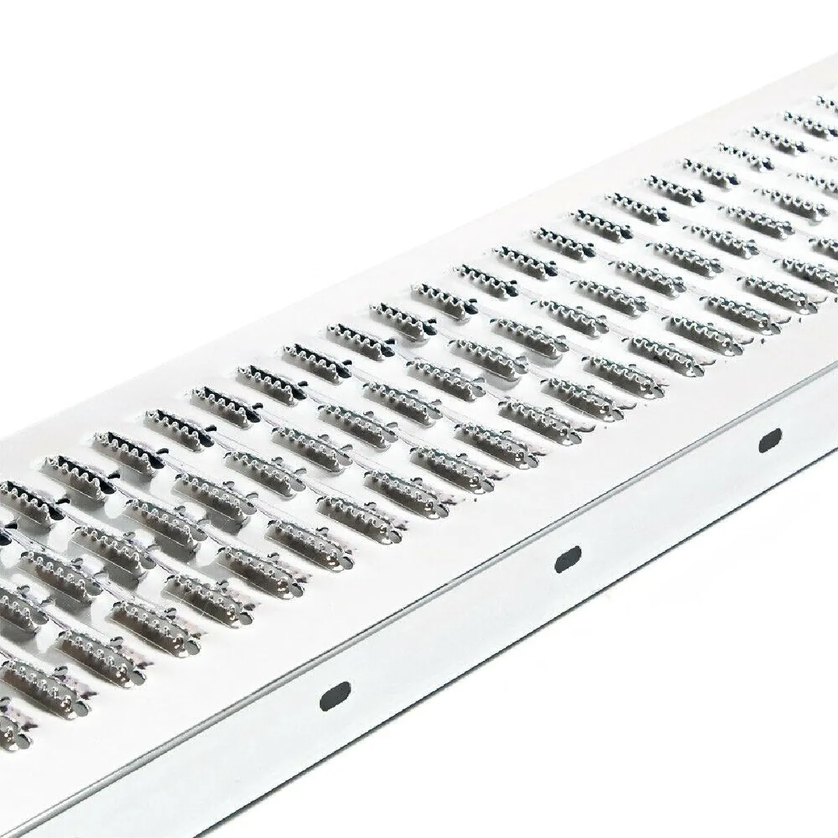 Comparer les prix de 2x rampe de chargement 160x22.5x4.5cm 400kg acier galvanisé rail collision 16_0001221