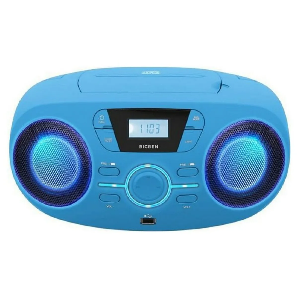 BIGBEN  CD61BLUSB - Bleu