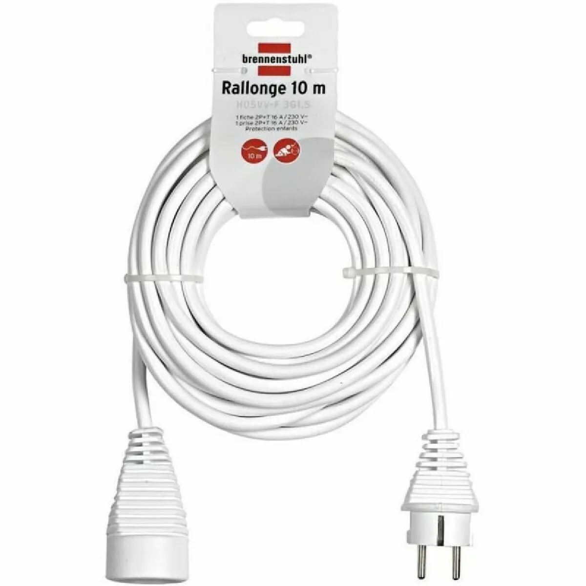 Brennenstuhl Rallonge Électrique Domestique - 10 M