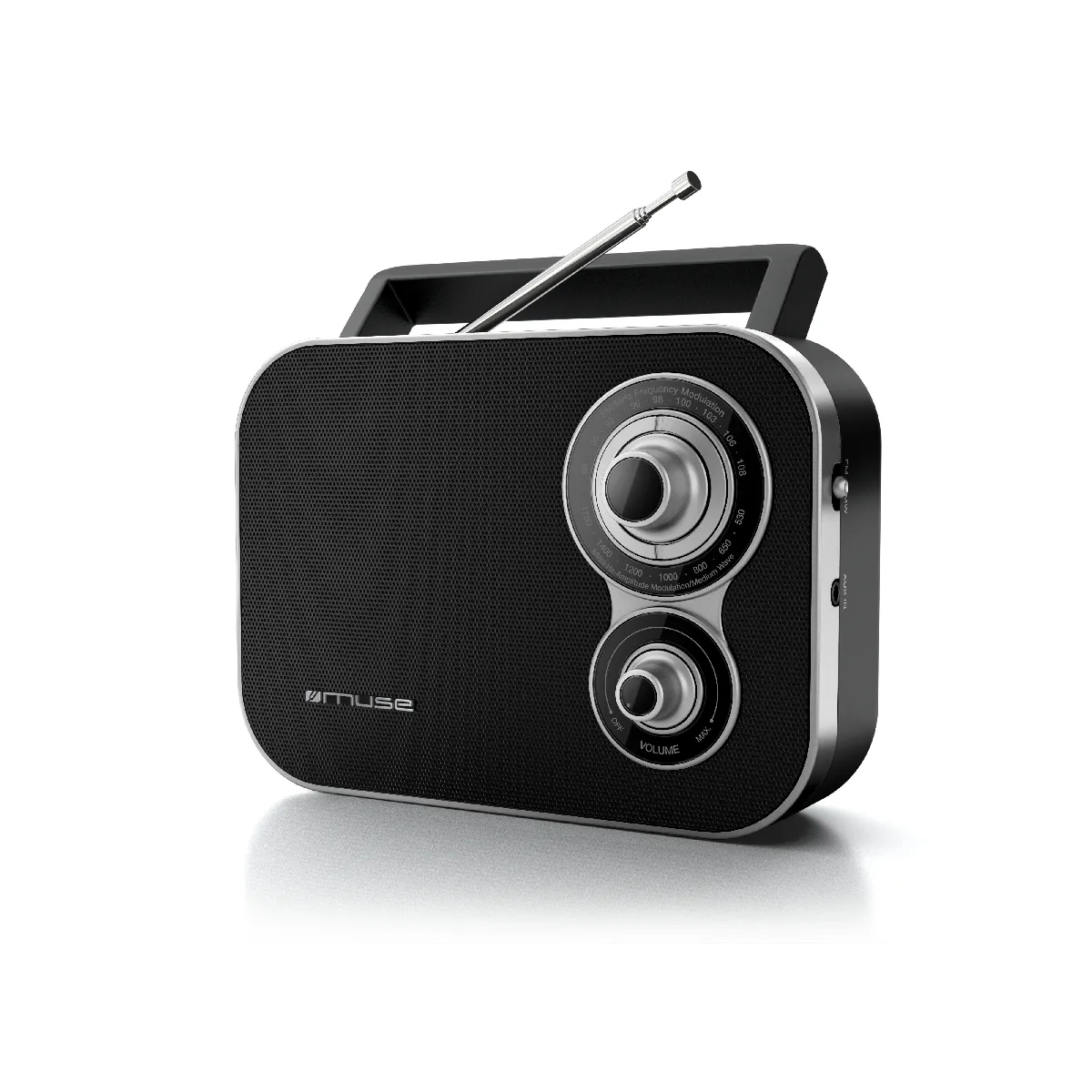 Muse Noir Radio Portable - M051r