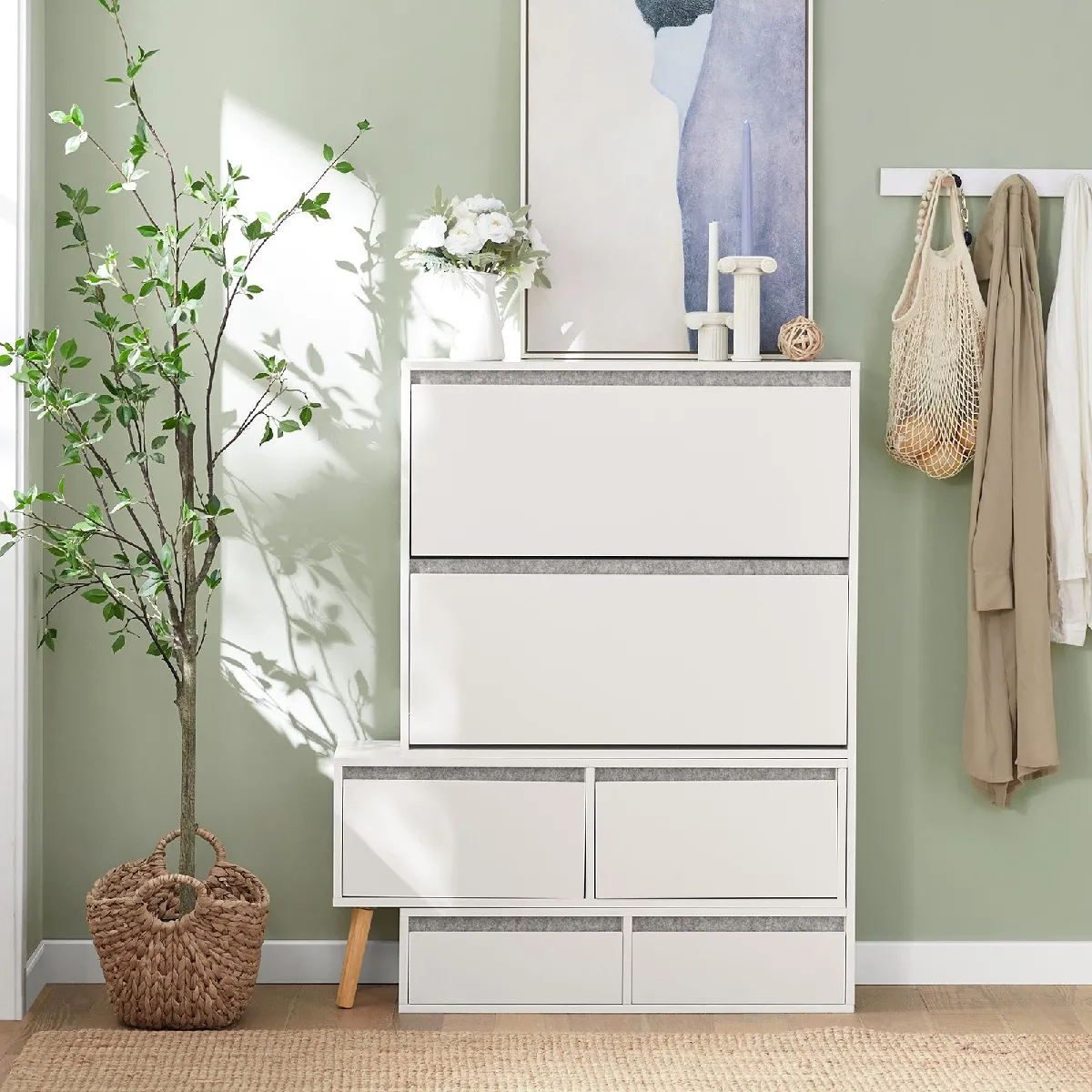 SoBuy FSR134-W - Blanc