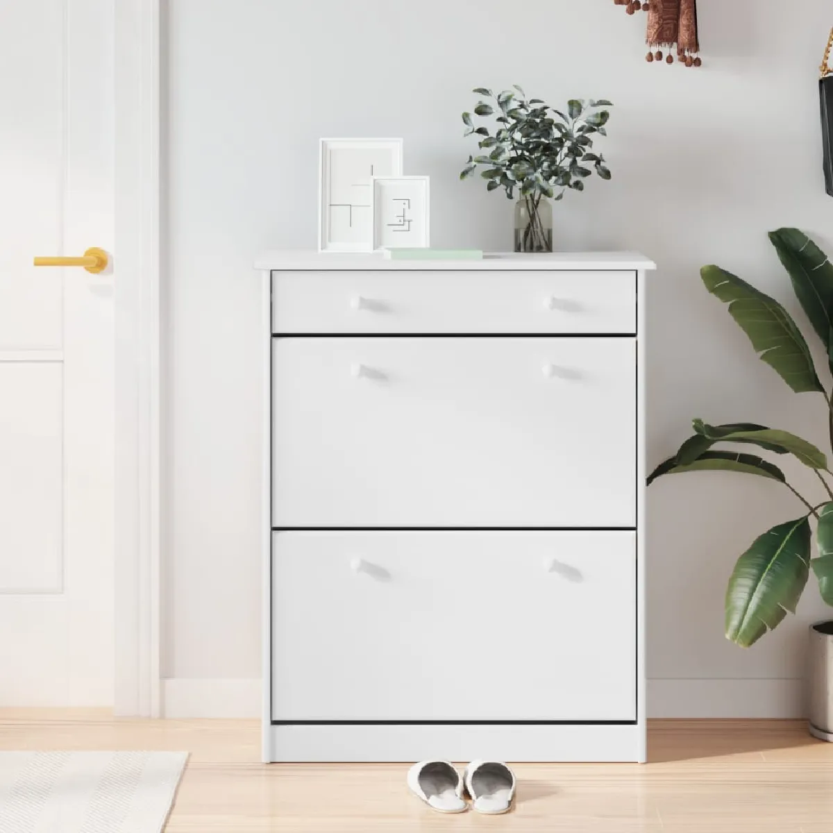 Vidaxl Armoire ALTA Blanc - 77x35x96 cm
