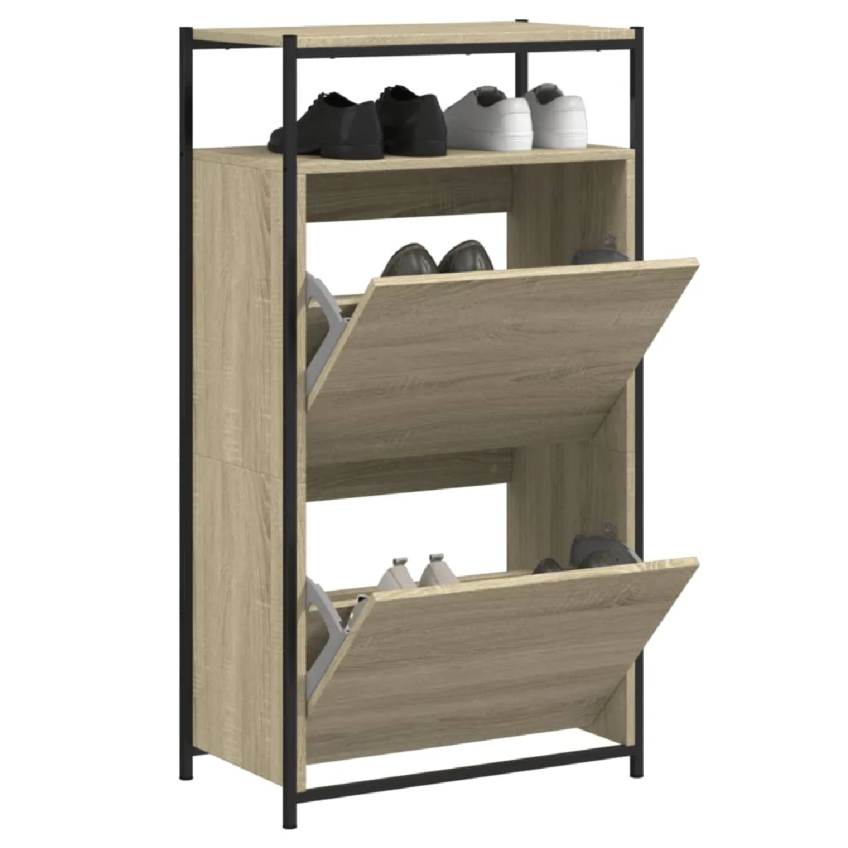 Vidaxl Armoire À Chaussures Chêne Sonoma