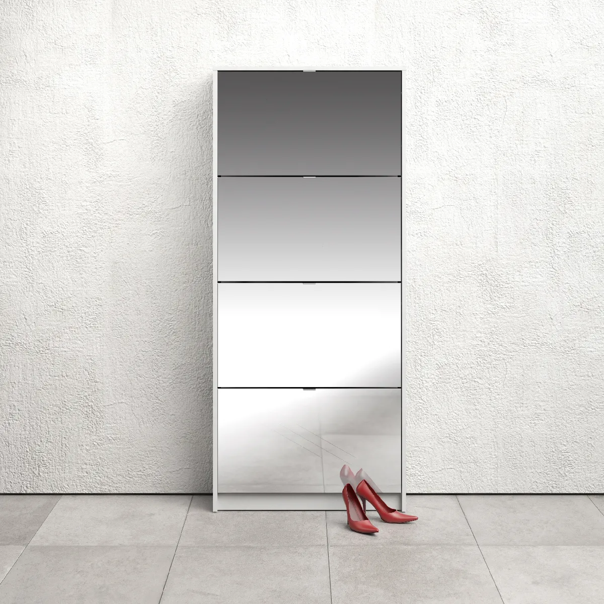Alter Meuble à chaussures miroir Alter Meuble à chaussures miroir