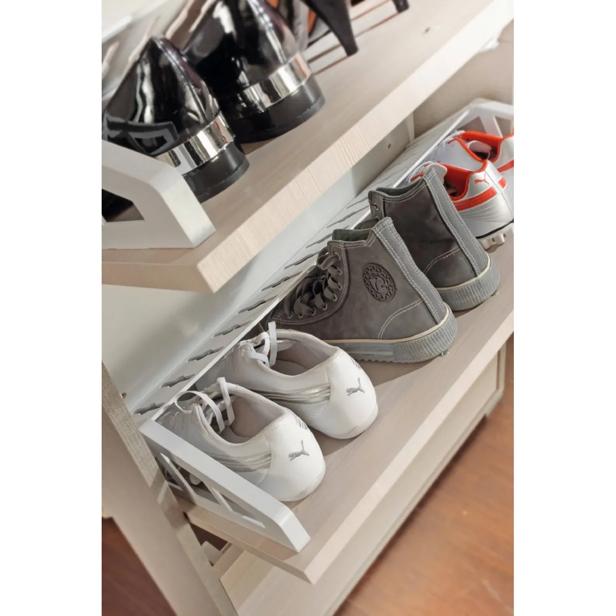 Alter Meuble à chaussures moderne - Bois clair Alter Meuble à chaussures moderne - Bois clair