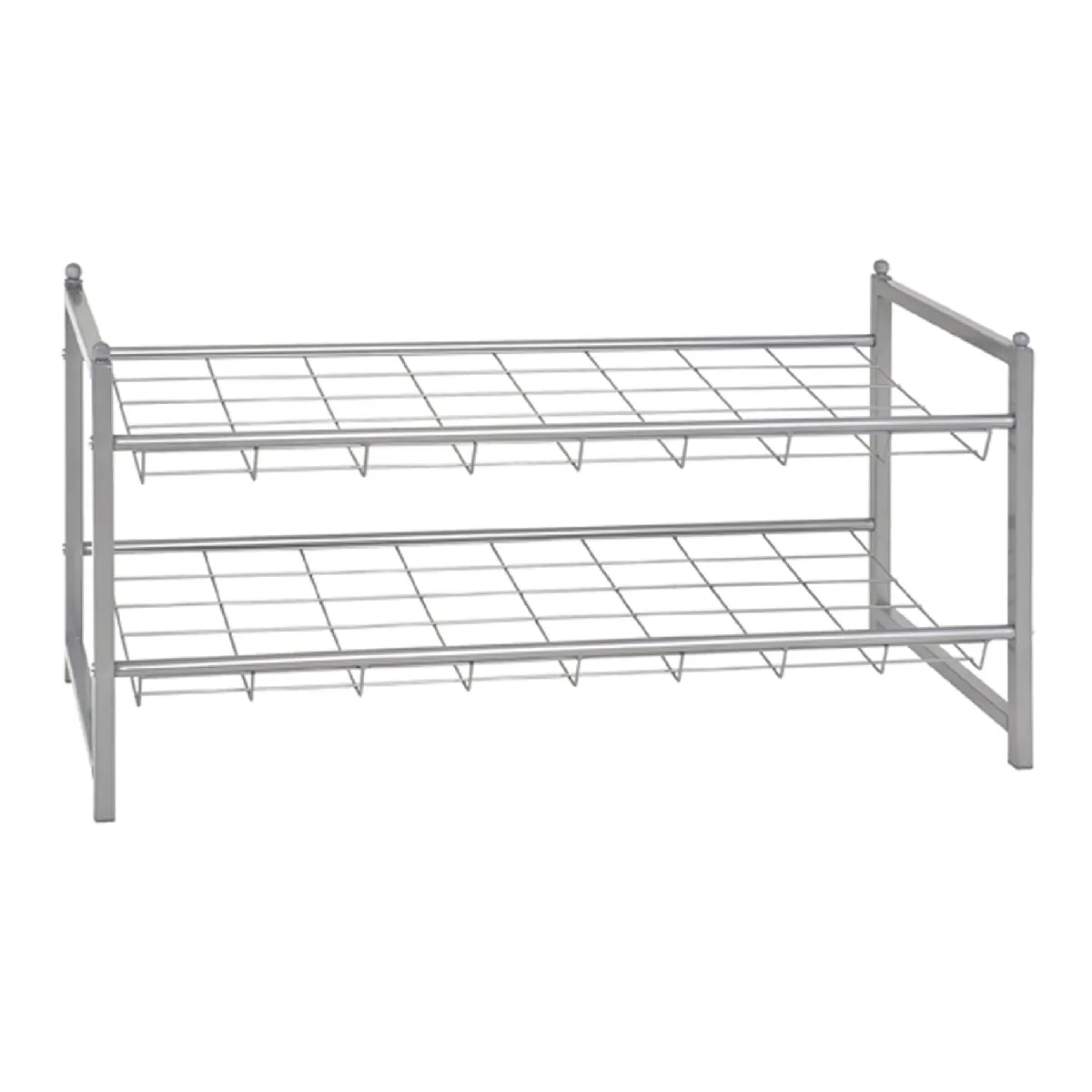 Pegane Étagère à chaussures - Aluminium