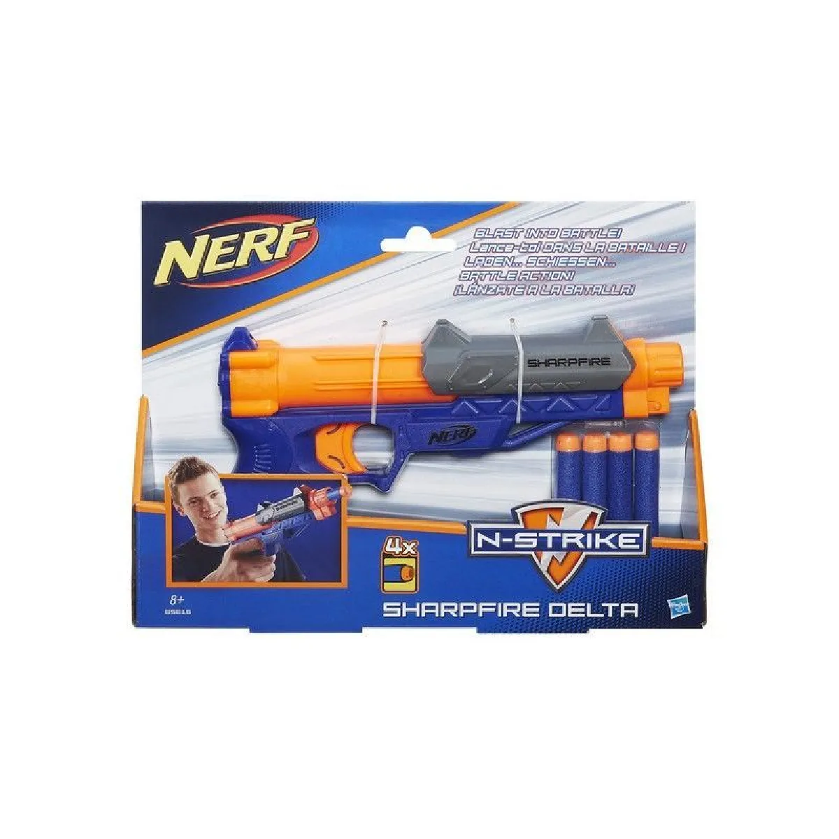 HASBRO Nerf Sharpfire Delta