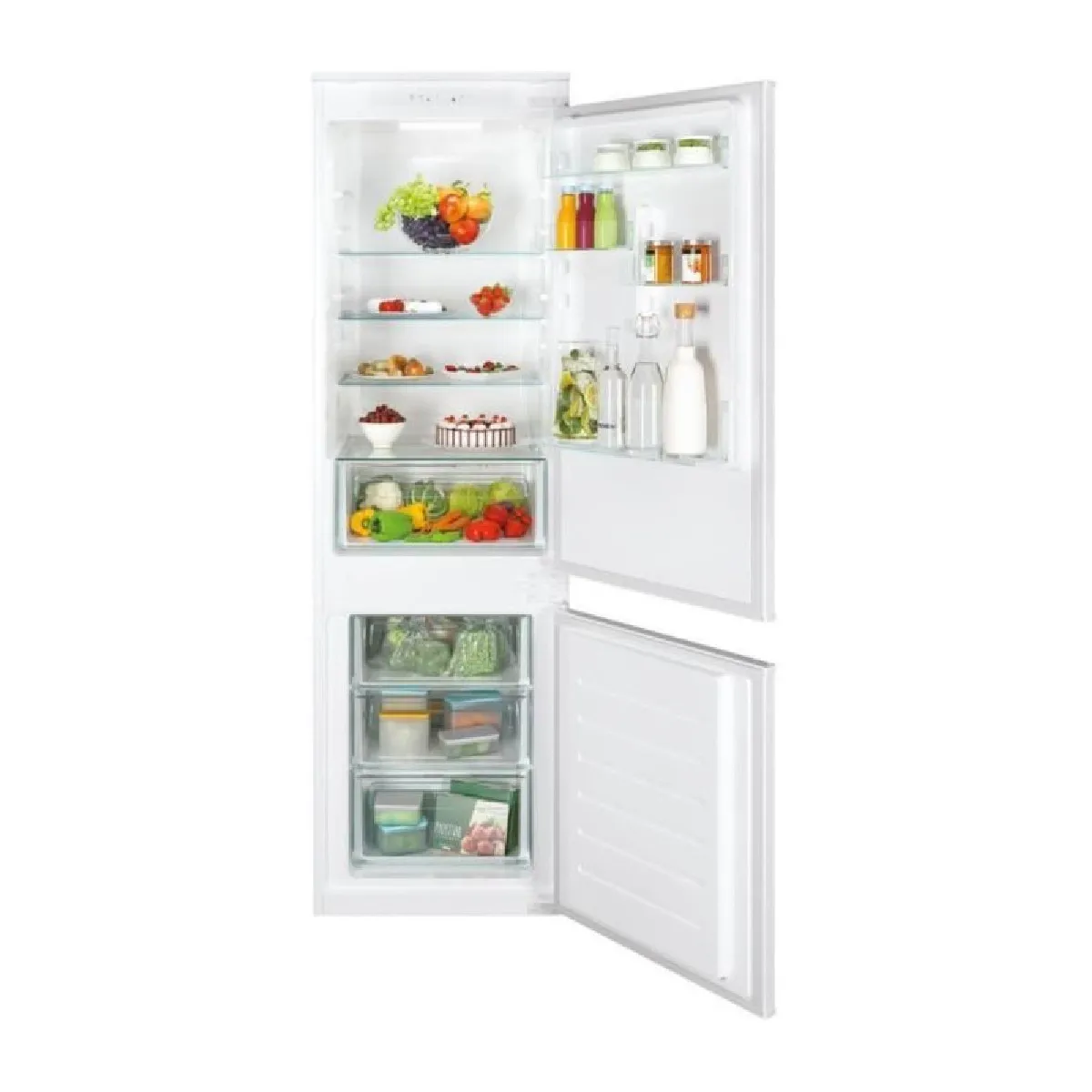 Réfrigérateur combiné intégré CANDY CRSL4518F - vue 2