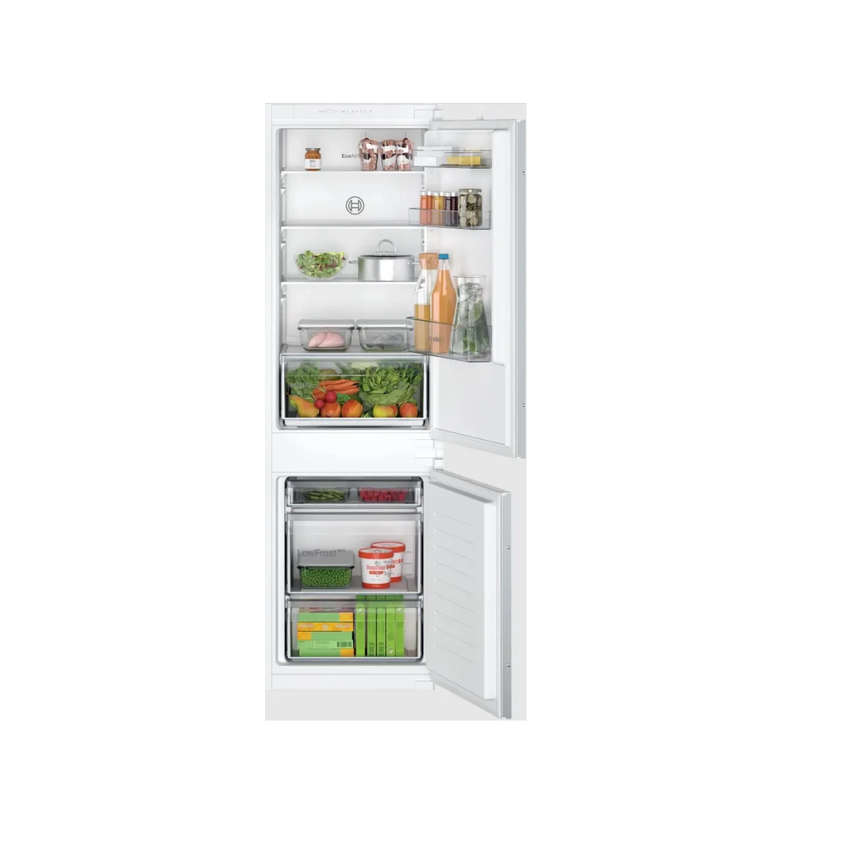 BOSCH Réfrigérateur intégrable combiné 2 portes 267 litres KIV86NSE0 - vue 4