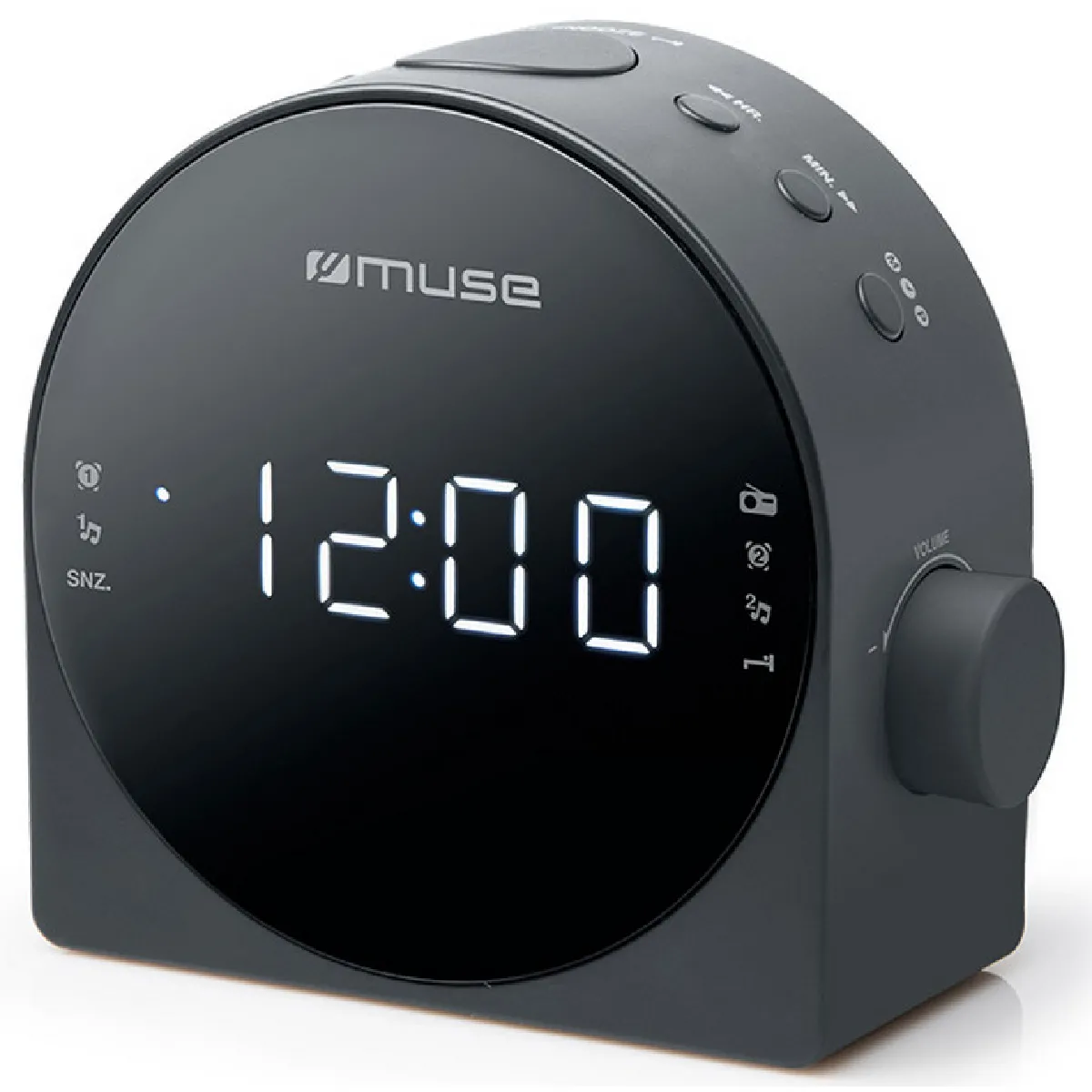 Muse Gris Radio-Réveil M-185 Cr - Image 3