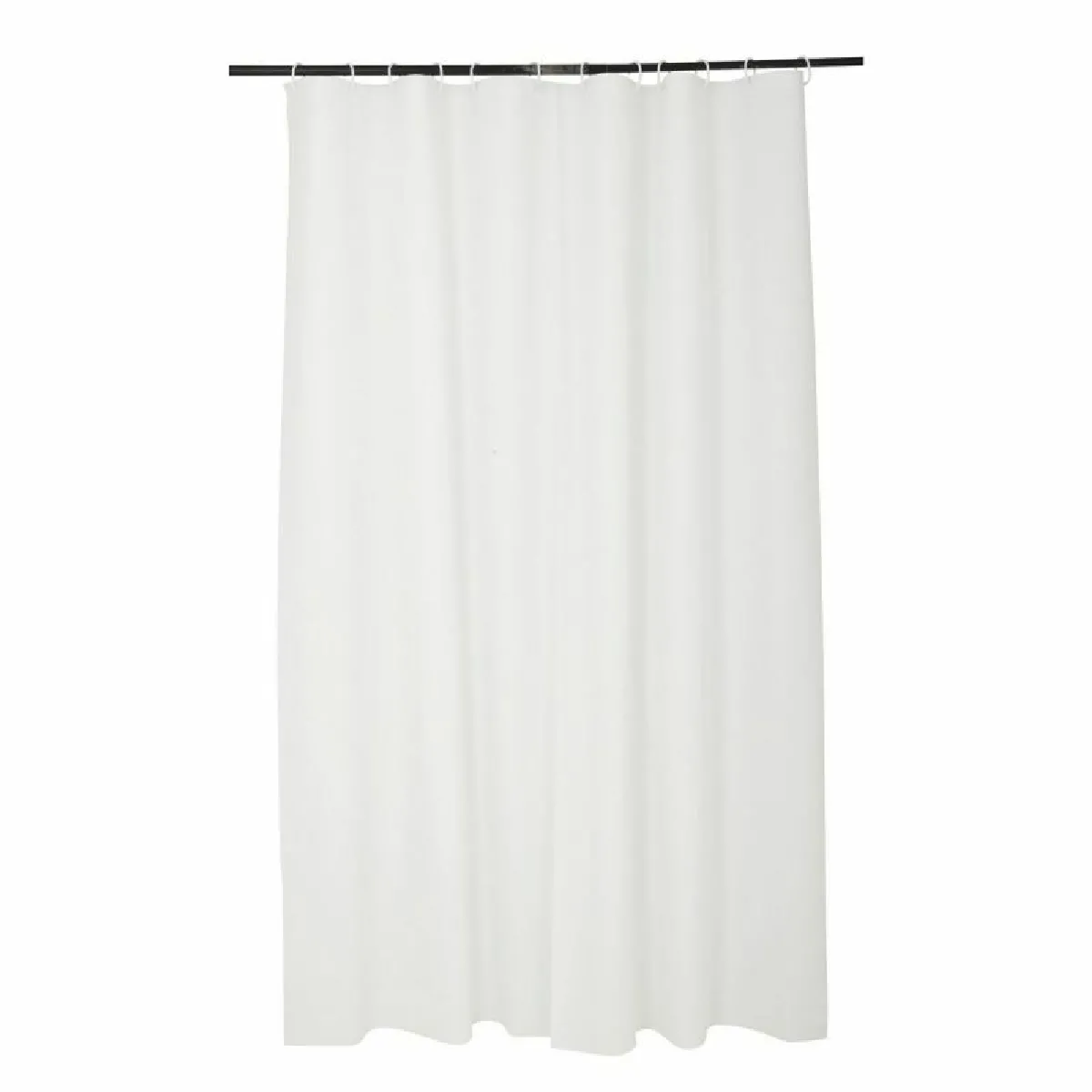Rideau douche peva 180x200cm - theme vitamine Blanc
