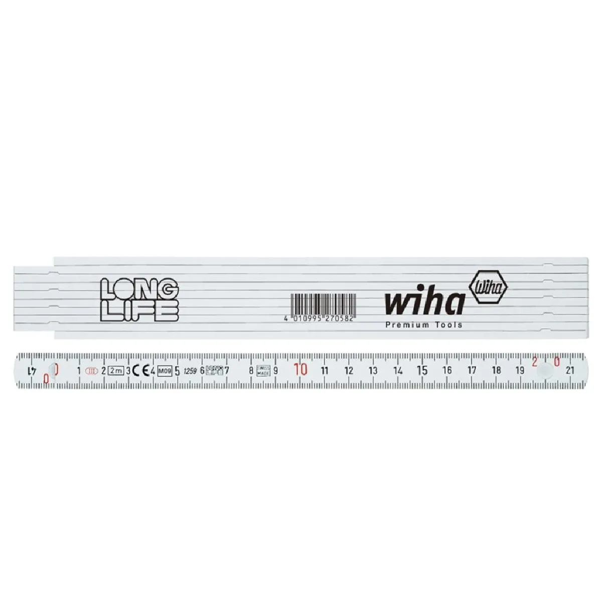 Wiha Mètre Pliant 27057 2 M Polyamide - Image 5