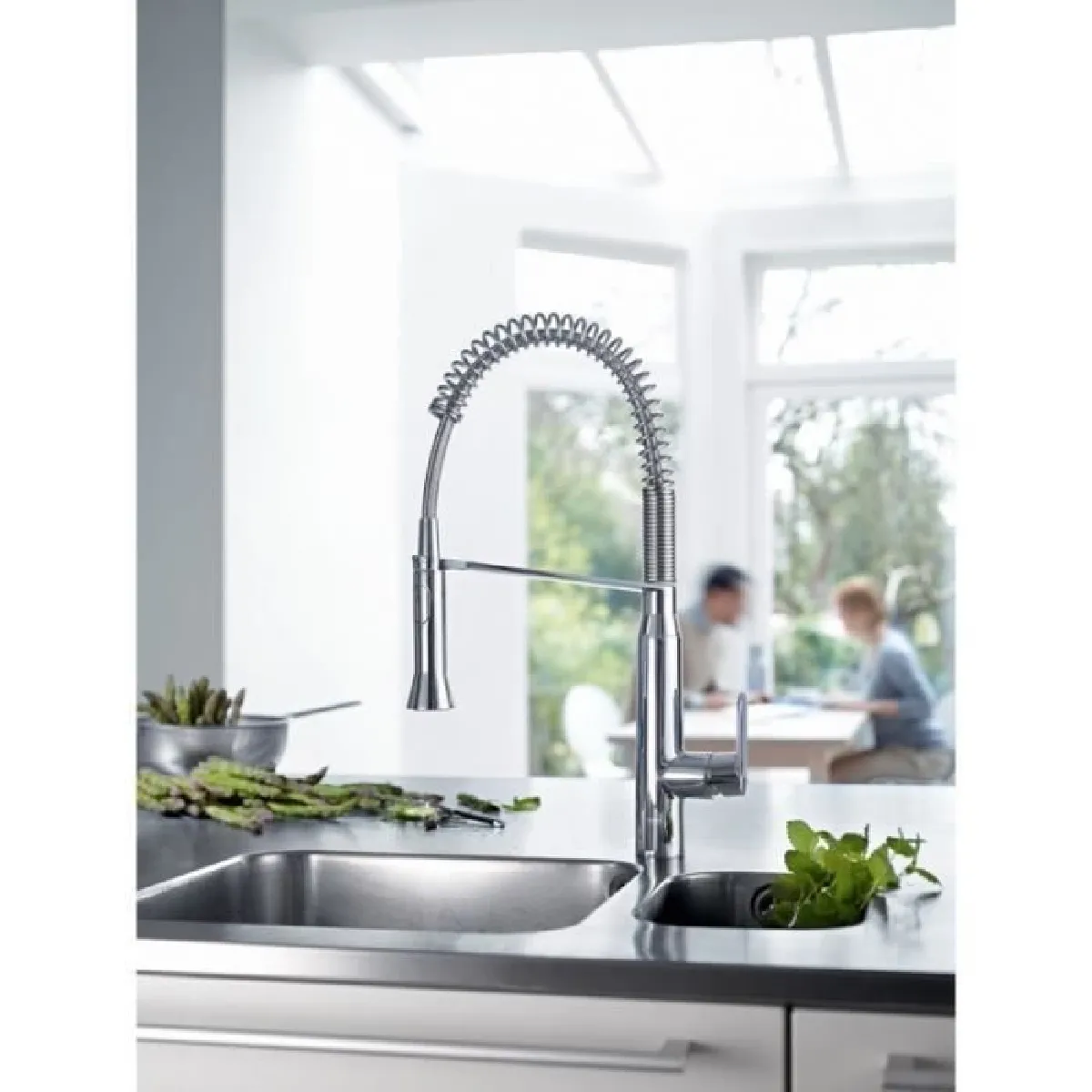 Grohe - Mitigeur Evier K 7 Pro Medium - Chrome - Bec Mobile - Image 2