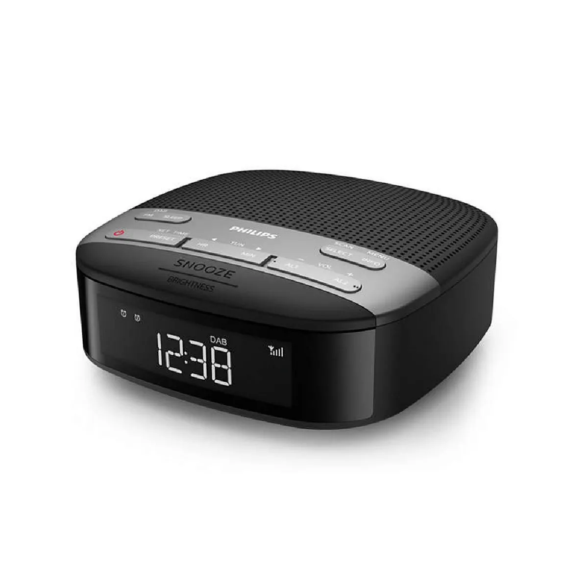 PHILIPS Radio réveil double alarme TAR3505 - vue 2