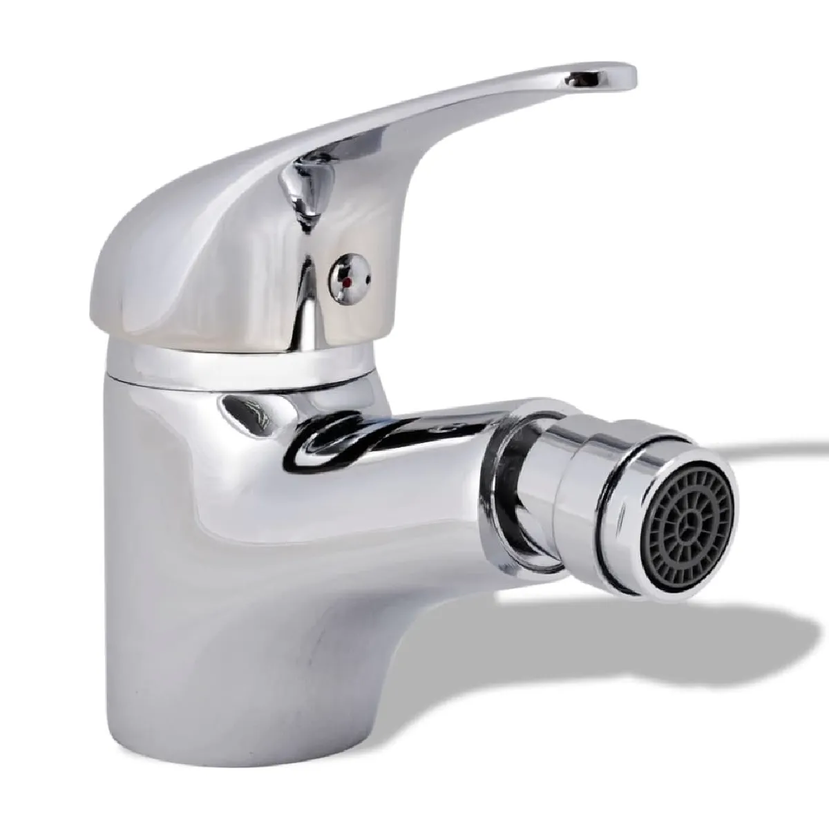 Robinet de bidet de salle de bain VIDAXL Monotrou Métal Chrome - vue 2