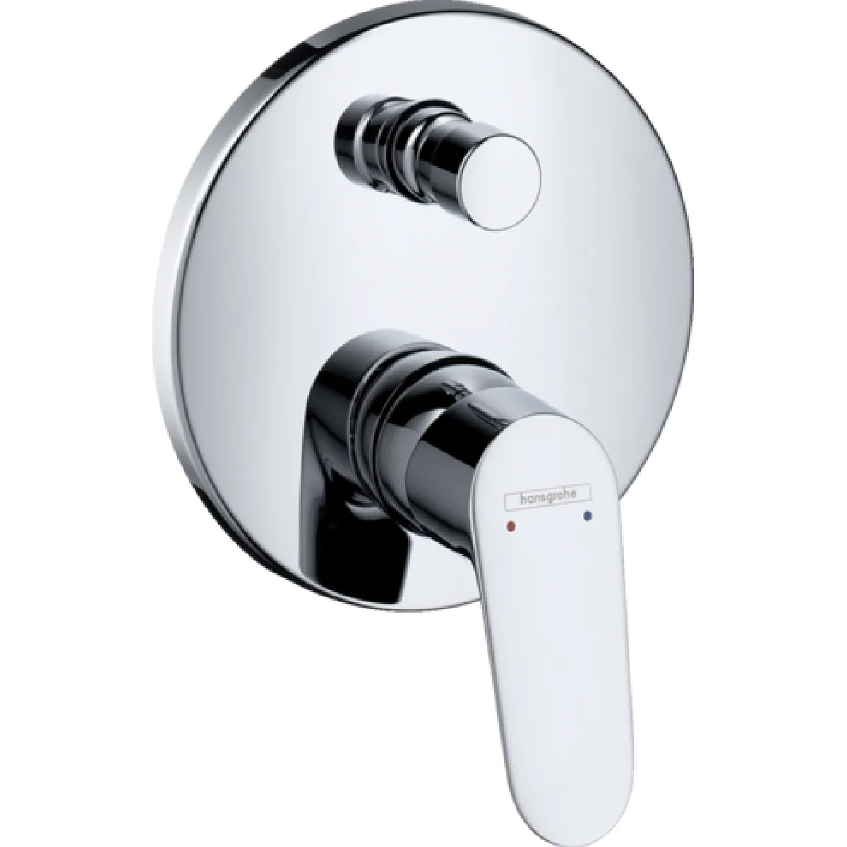 Hansgrohe Façade Mitigeur Bain Douche Encastré 2 Sorties Focus Chromé - Image 3