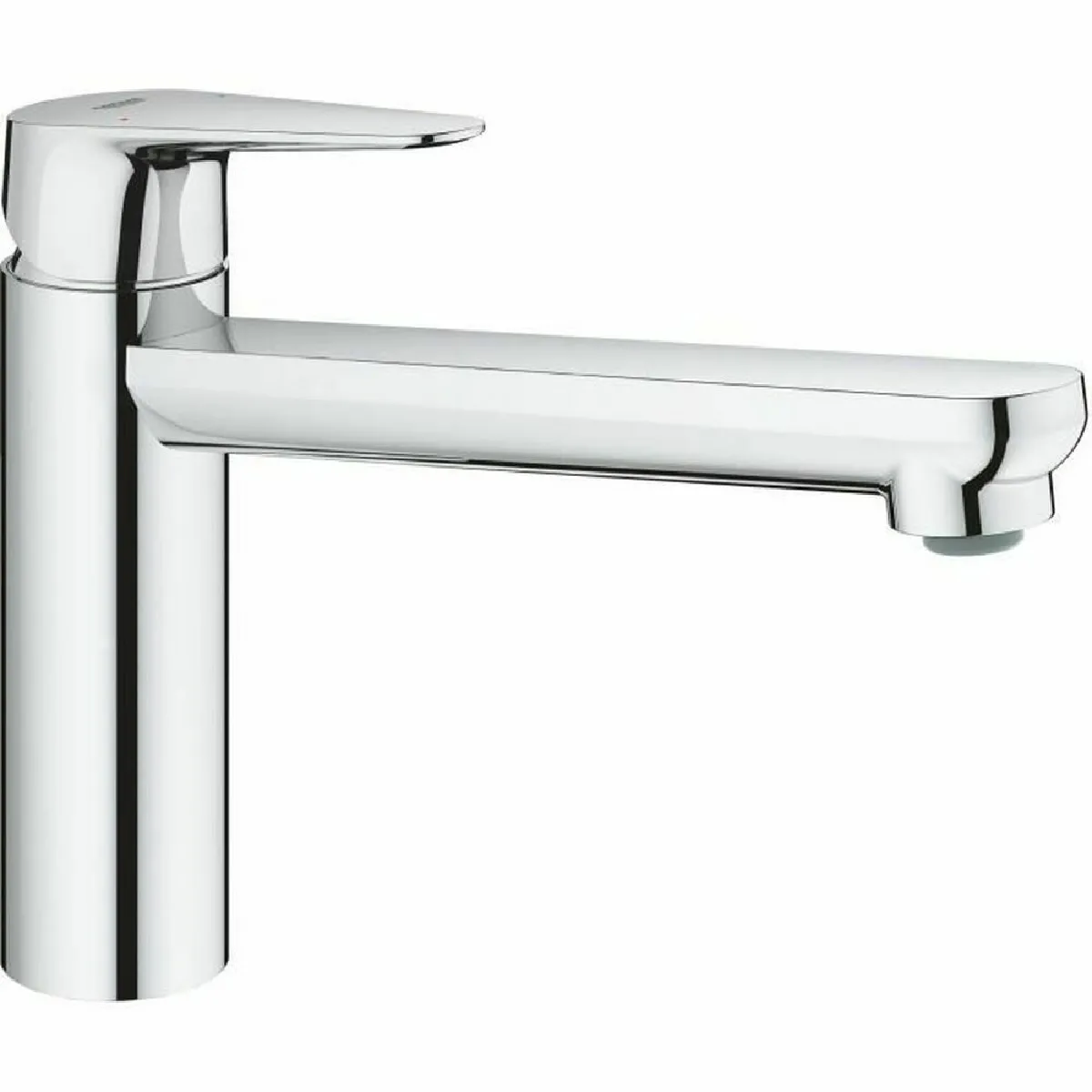 Grohe Robinet De Cuisine Bec Médium Start Curve Quickfix Chromé - Image 3