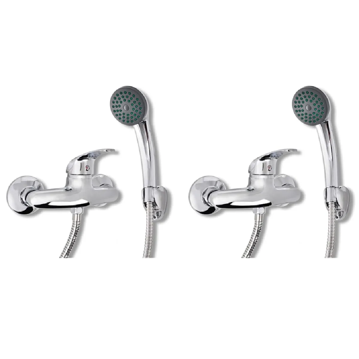 Vidaxl Gris Kit De Douche 2 Pcs - Image 3