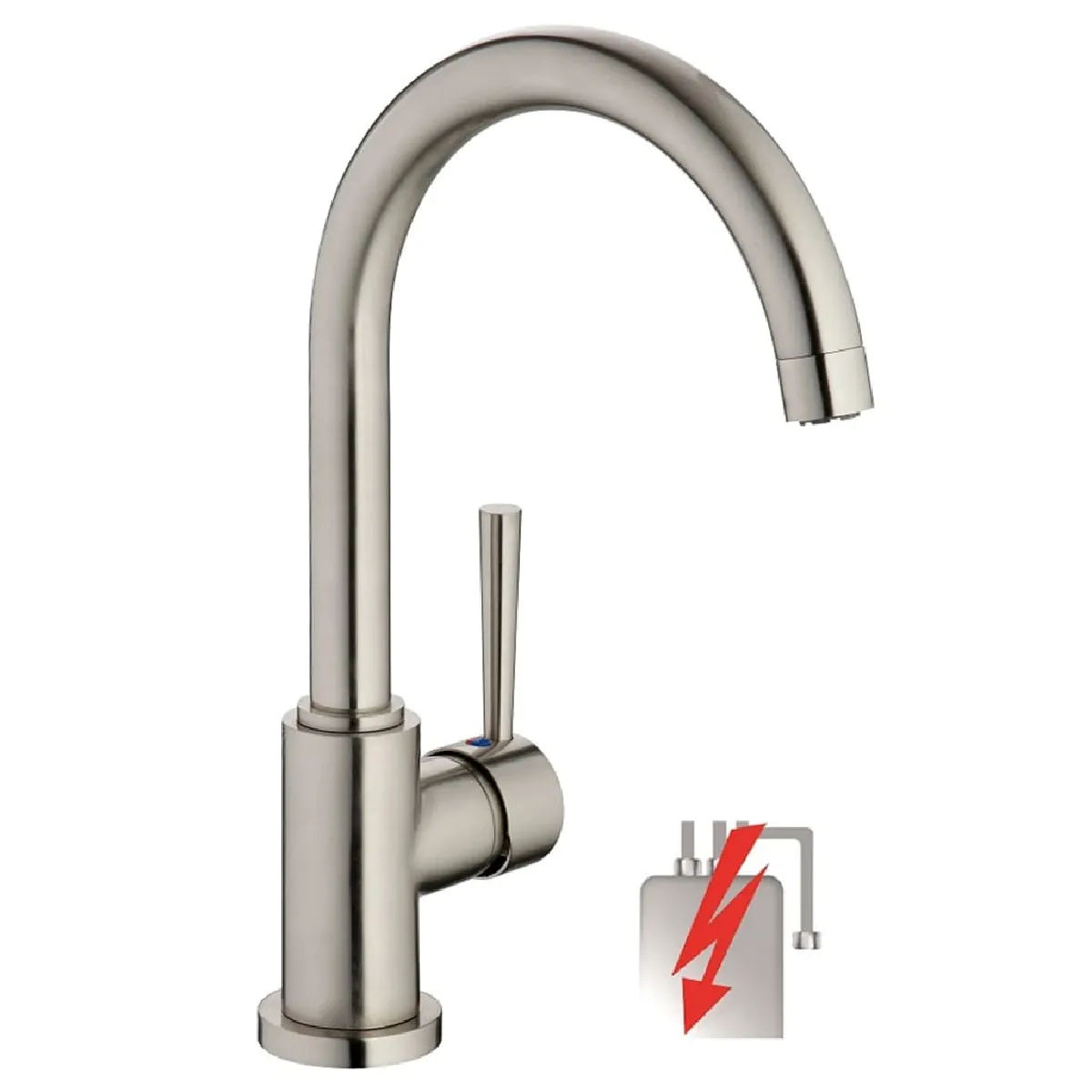 Schutte Schütte Cornwall Mitigeur D'évier - Inox