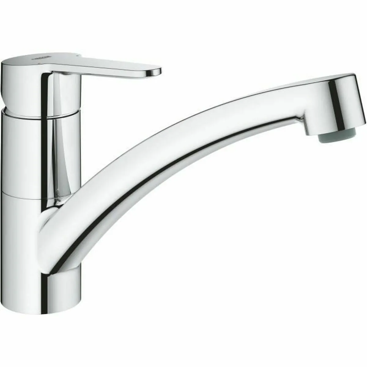 Non Communiqué Chromé Robinet De Cuisine Bec Bas Grohe Start Eco Quickfix - Image 3