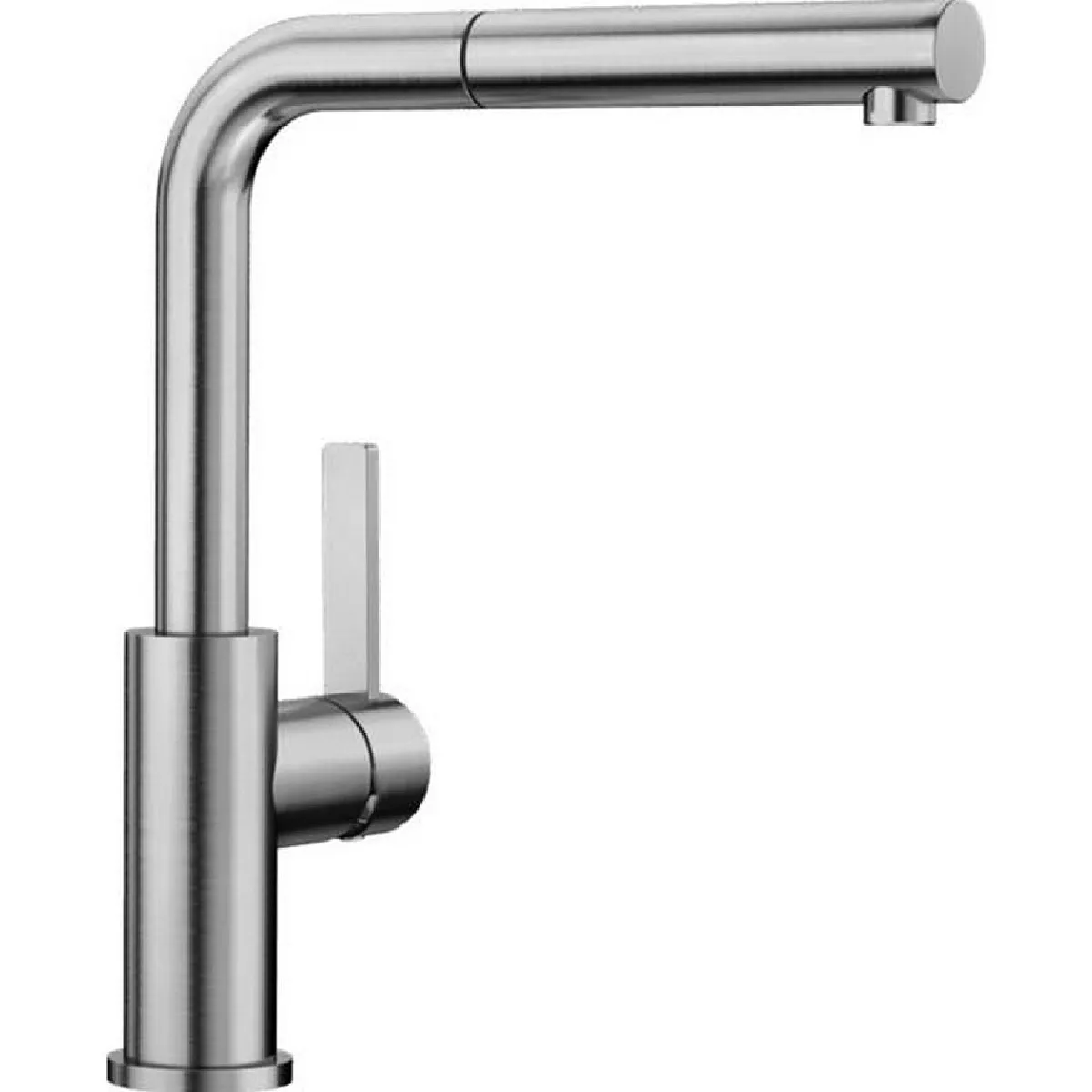 BLANCO Mitigeur avec douchette inox - 523123 - Lanora-s - 