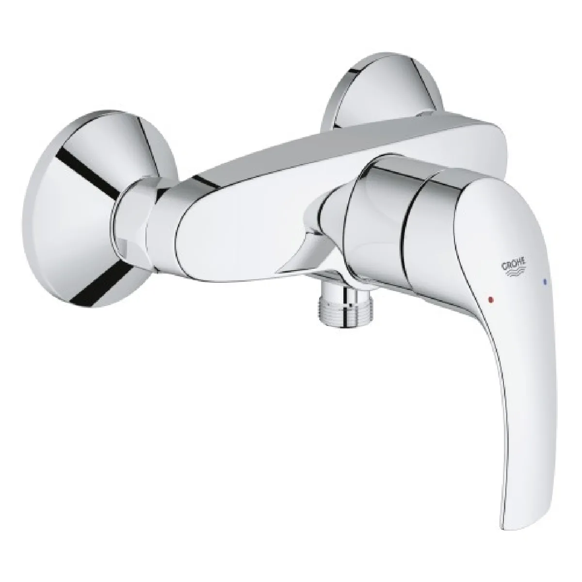 Grohe Mitigeur Douche Eurosmart Sans Inverseur Avec Connexions Entraxe 33555002 - Image 2