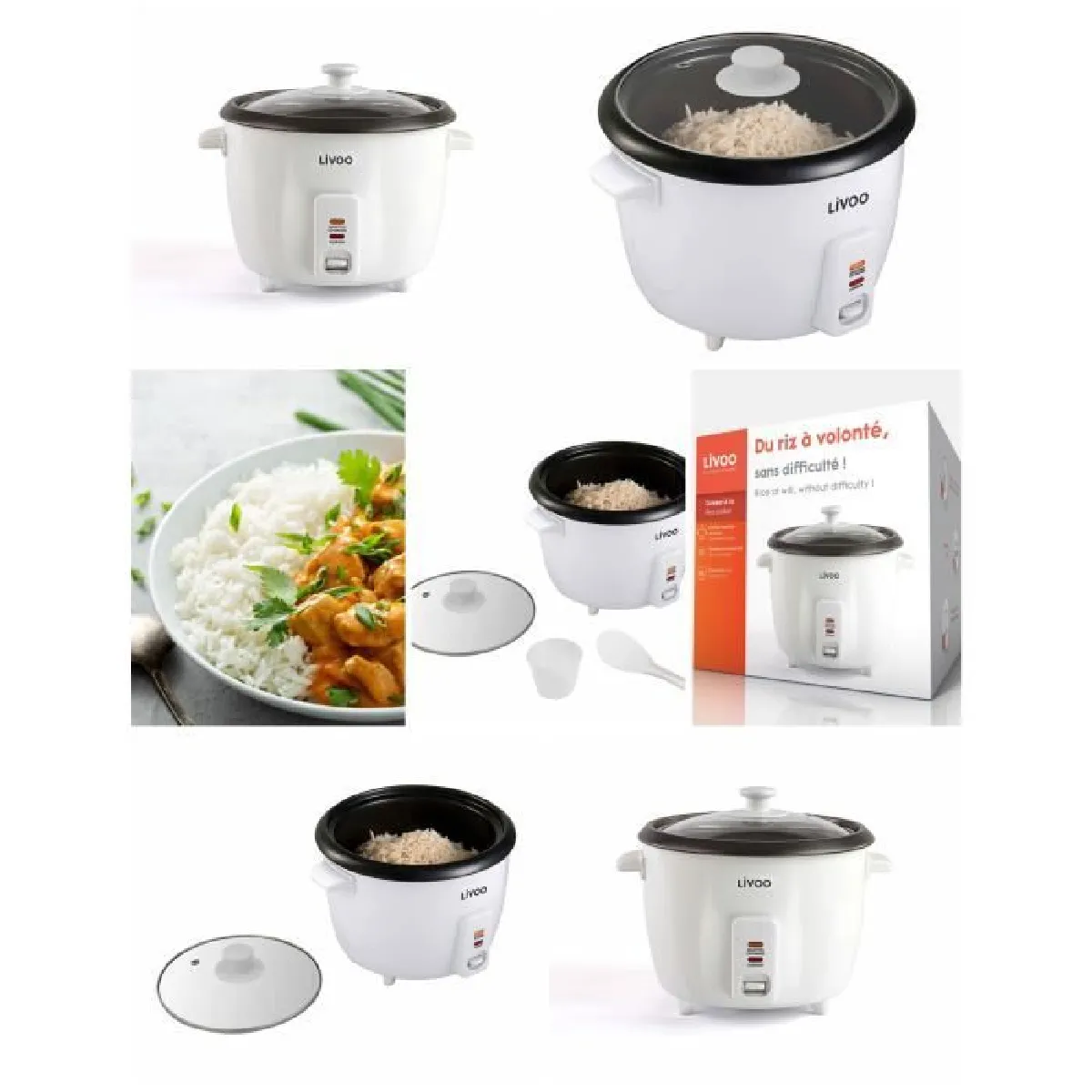 LIVOO  1.5L - Blanc