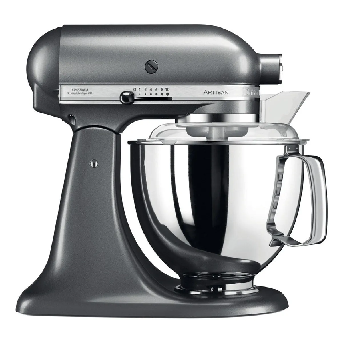 Kitchenaid Gris Etain Robot Pâtissier Artisan Elégance 5Ksm175psems 300W W - Image 3