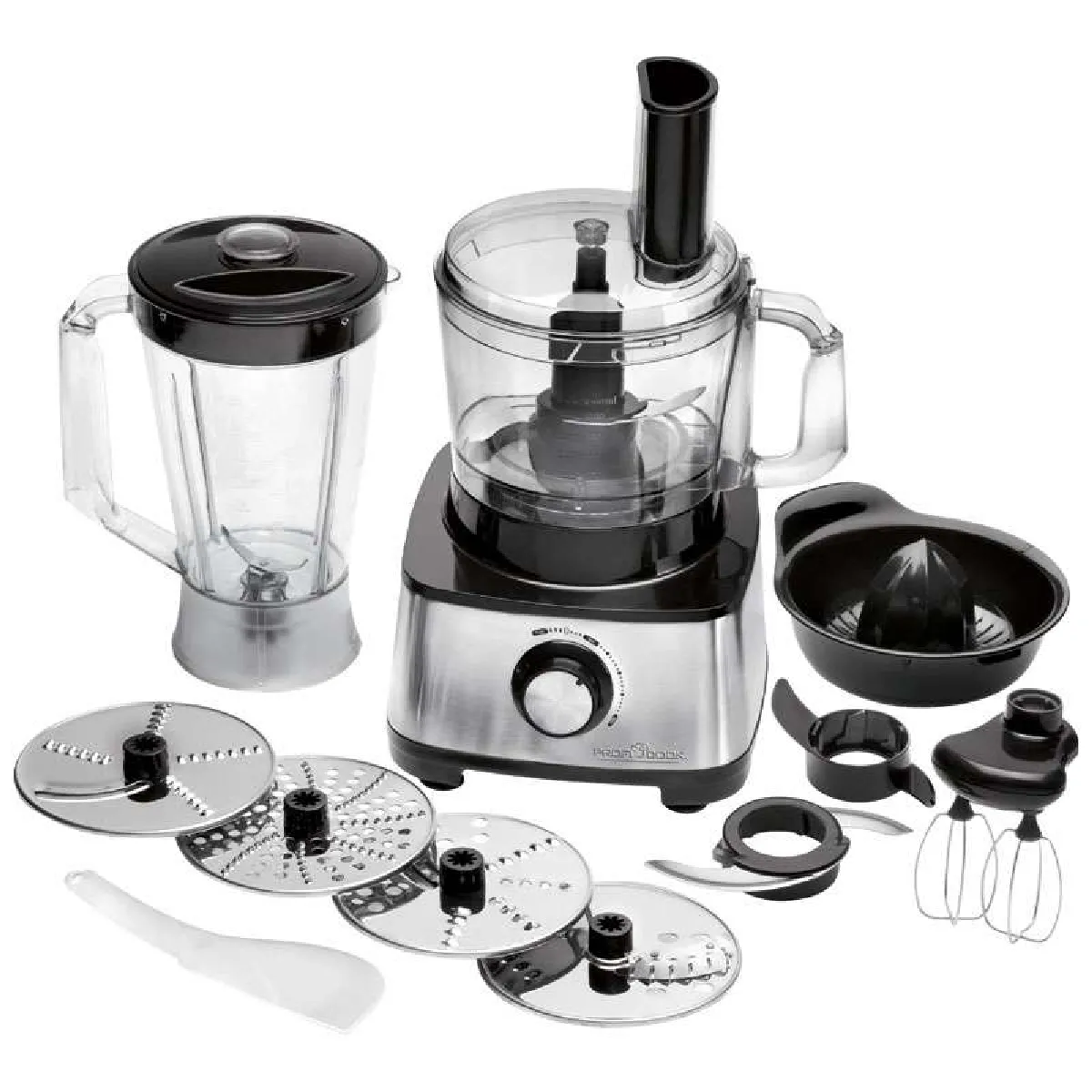 Proficook Inox/Noir Pc-Km 1063 - Robot Multi-Fonctions - 1200 Watt - Image 5