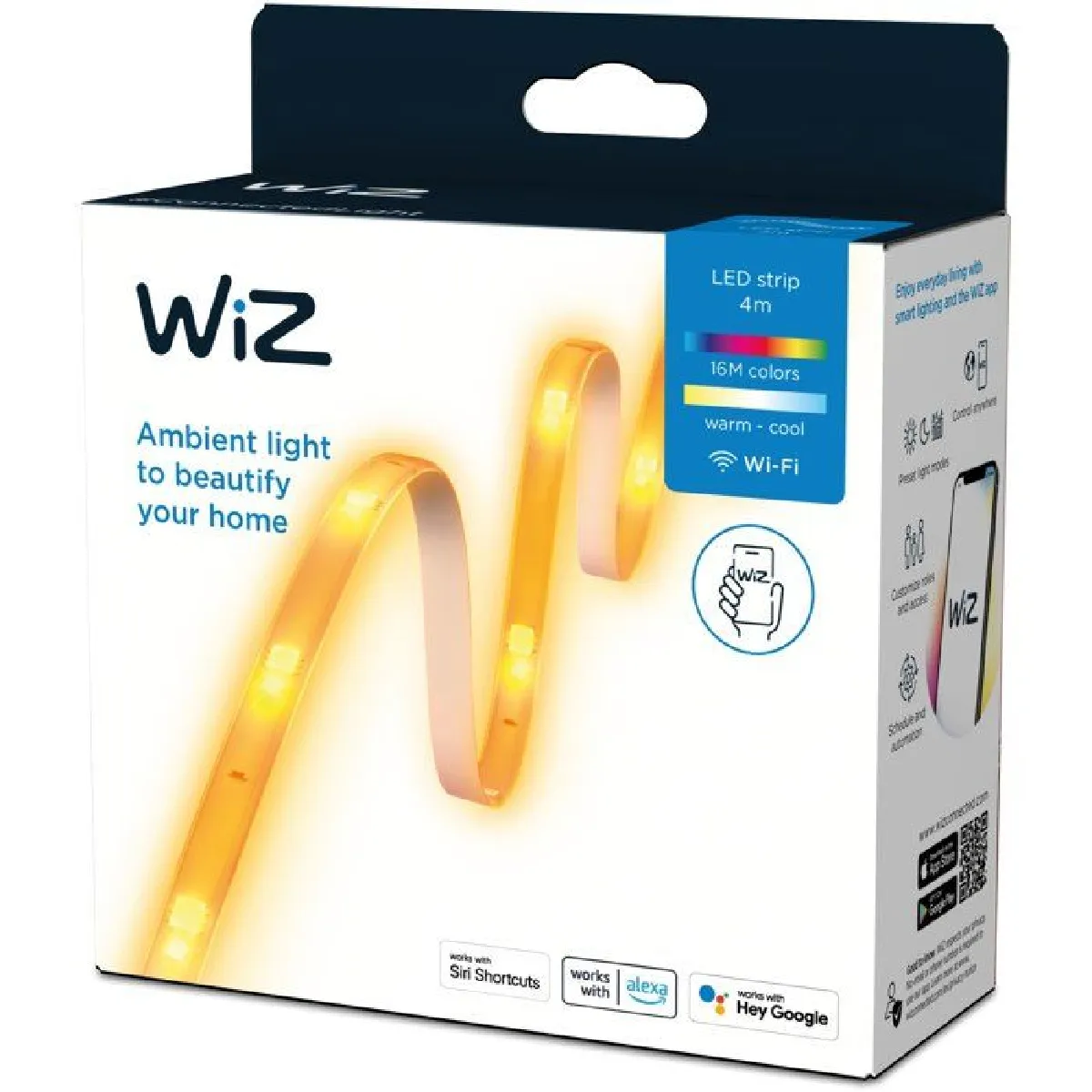 Wiz - Ruban LED - 4m - Couleurs et Blanc - Image 3