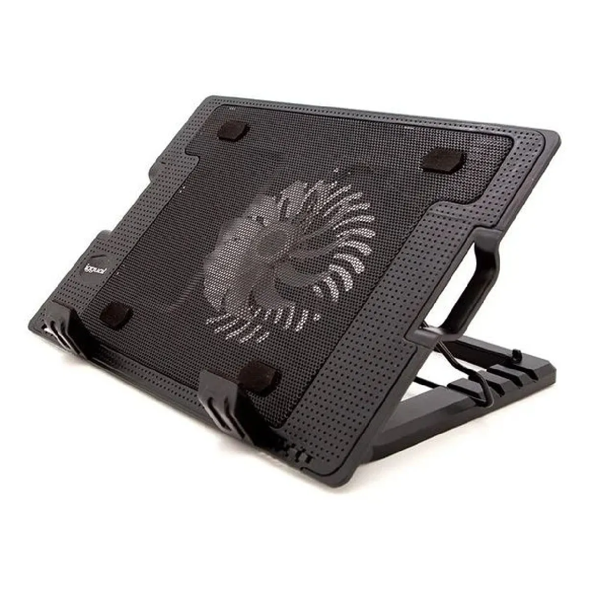 Iggual Noir Support Ventilé Pour Ordinateur Portable