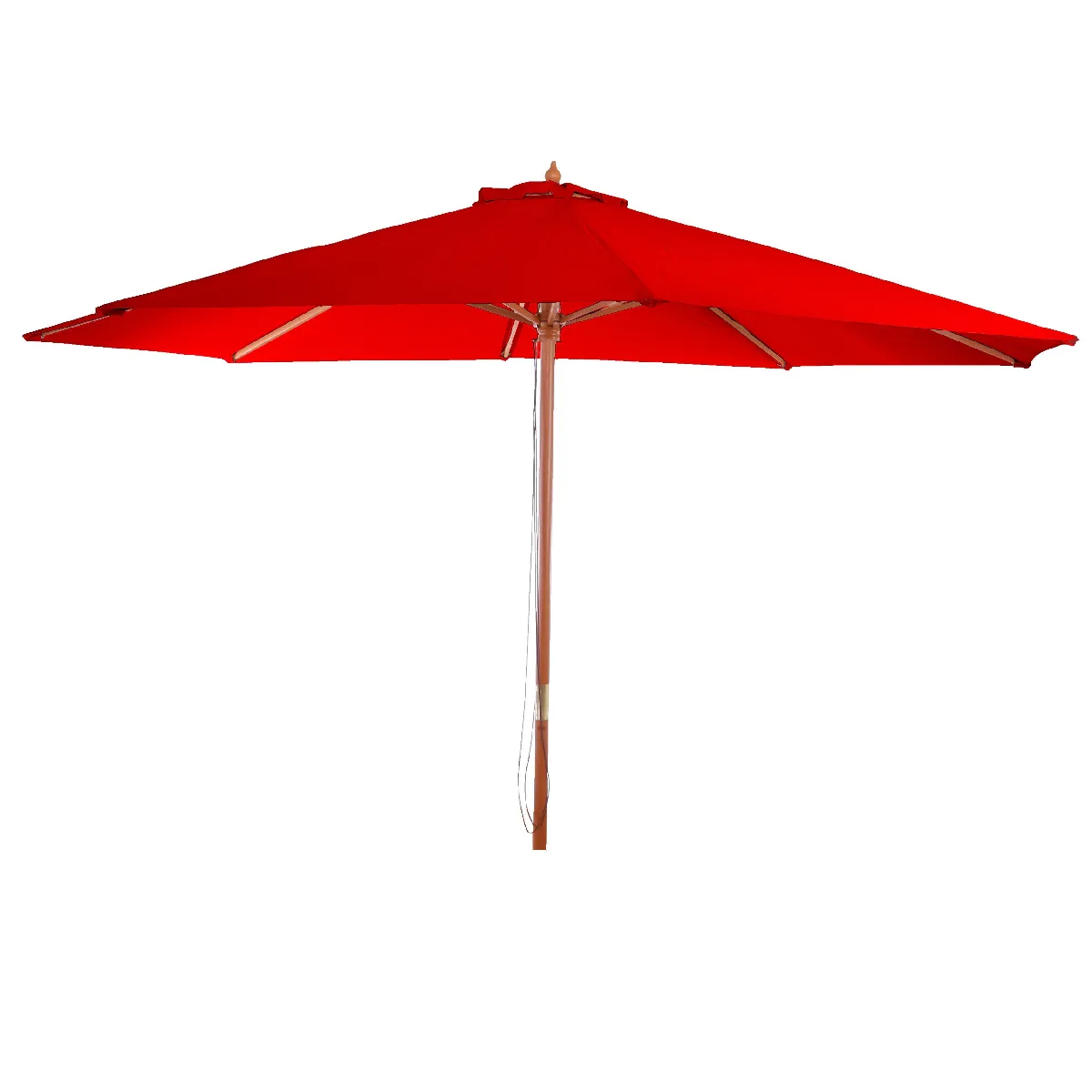 Decoshop26 Parasol centré 3 5 octogonal
