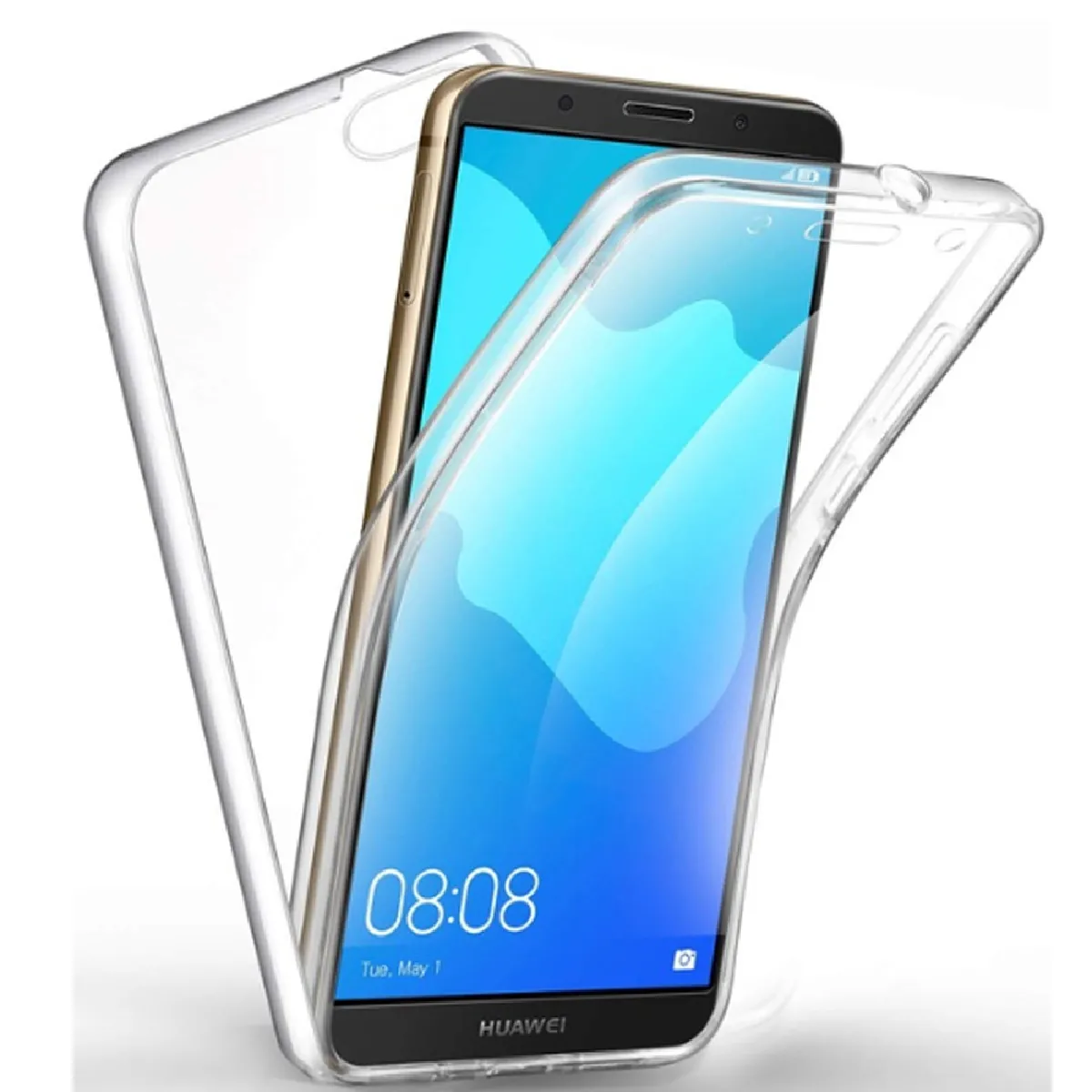 Xeptio Coque Intégrale 360° Xiaomi Mi 9 - Transparente
