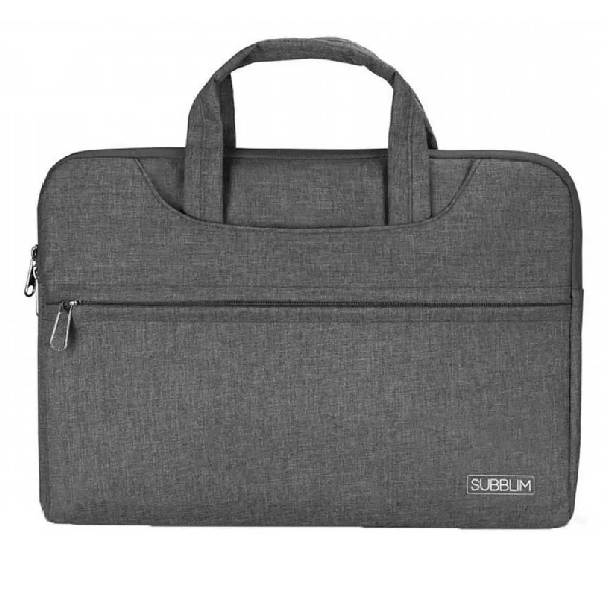 Subblim Gris Housse Pour Ordinateur Portable Avec Anse De Transport