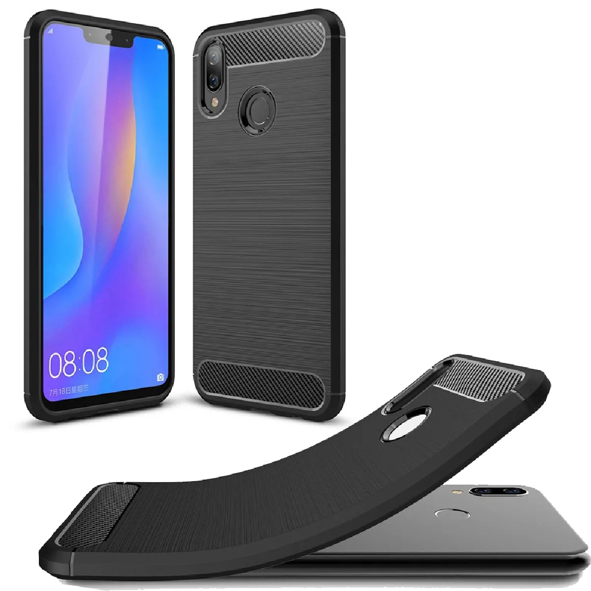Xeptio Noire Ultimkaz Huawei P Smart Plus