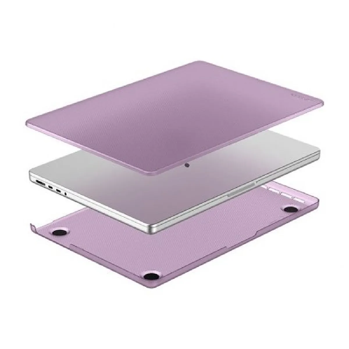 Coque Incase pour MacBook Pro 14 pouces M1 M2 M3 rose en caoutchouc - Image 3