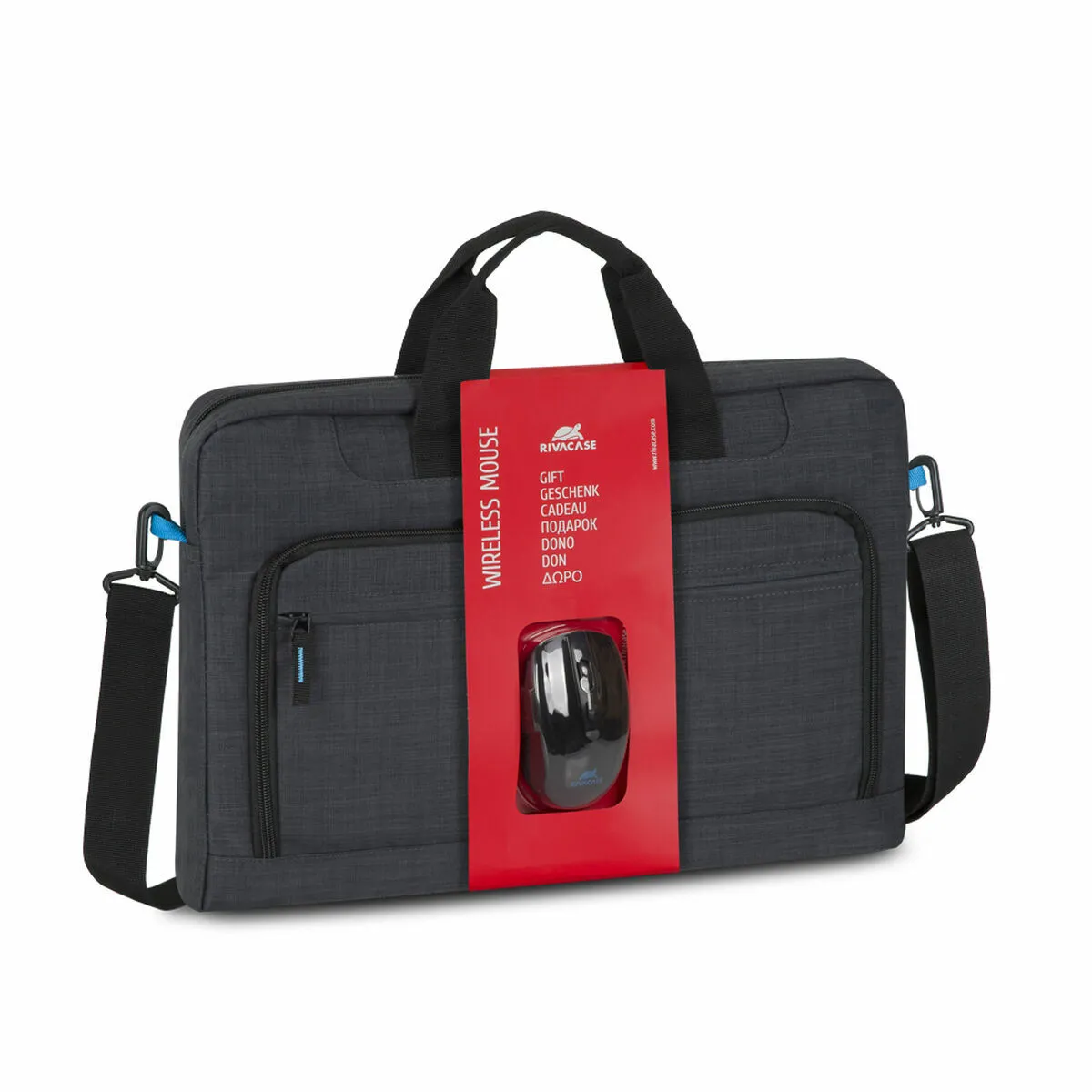 RIVACASE  Regent 8058 Housse pour Ordinateur 17,3"" - Noir
