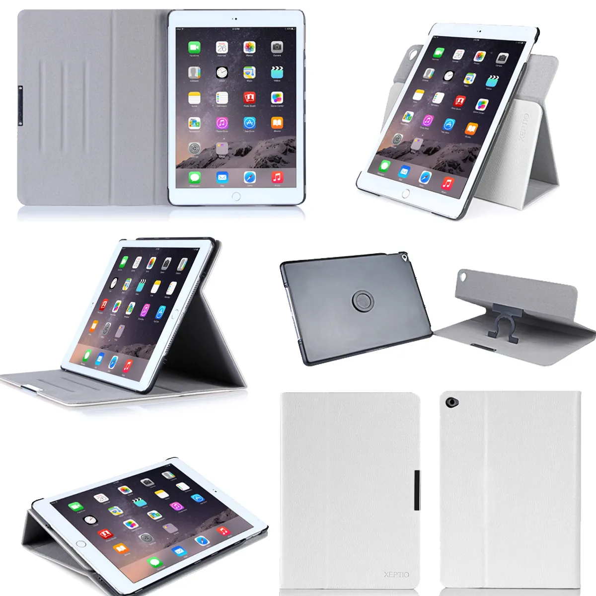 Xeptio Blanc Etui Apple Ipad Air 2