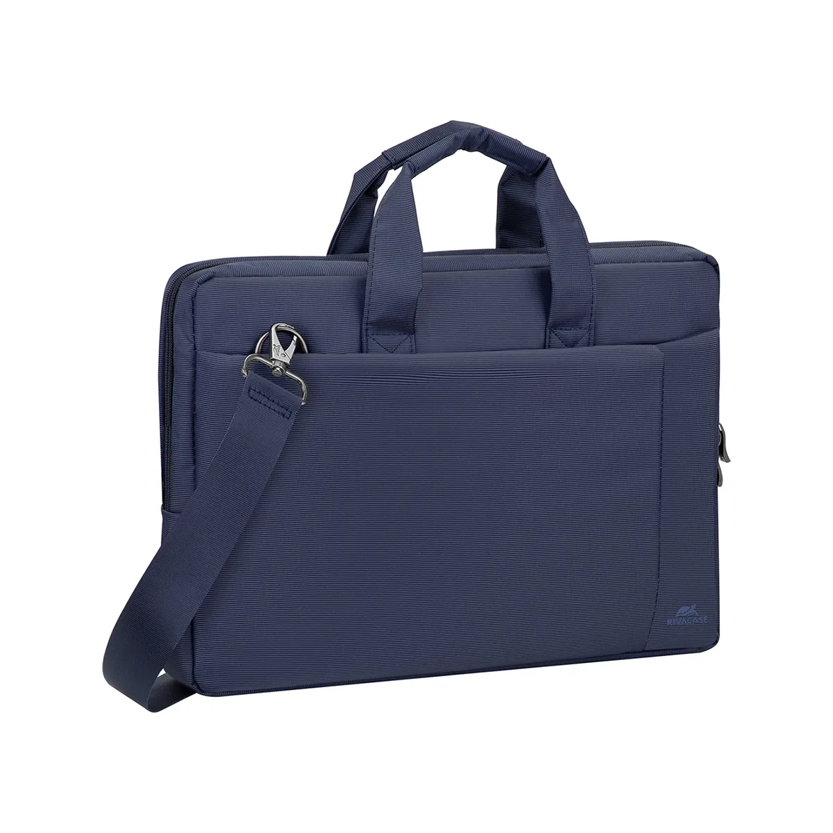 Rivacase Bleu Sac Pour Ordinateur 15.6" Avec Compartiments Rembourrés Et Bandoulière