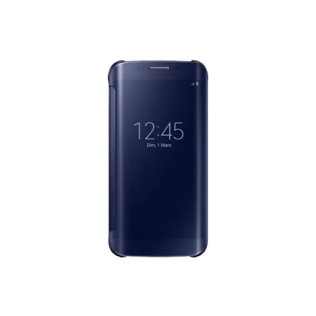 Coque Samsung Galaxy S6 Edge Clear View Cover Effet miroir