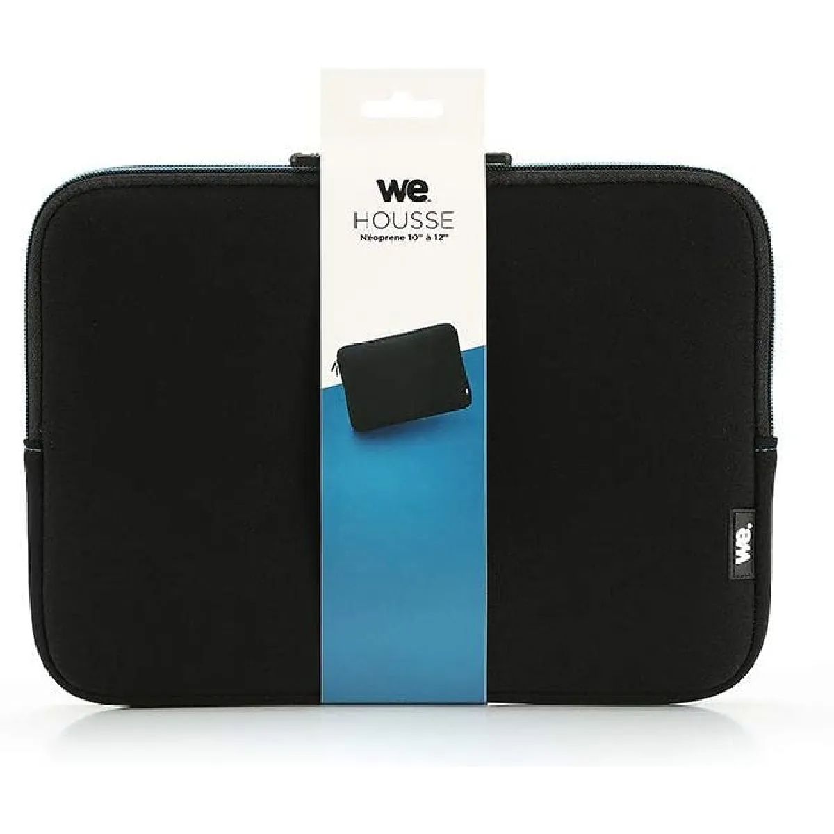 We Noire Housse Néoprène 10"-12"