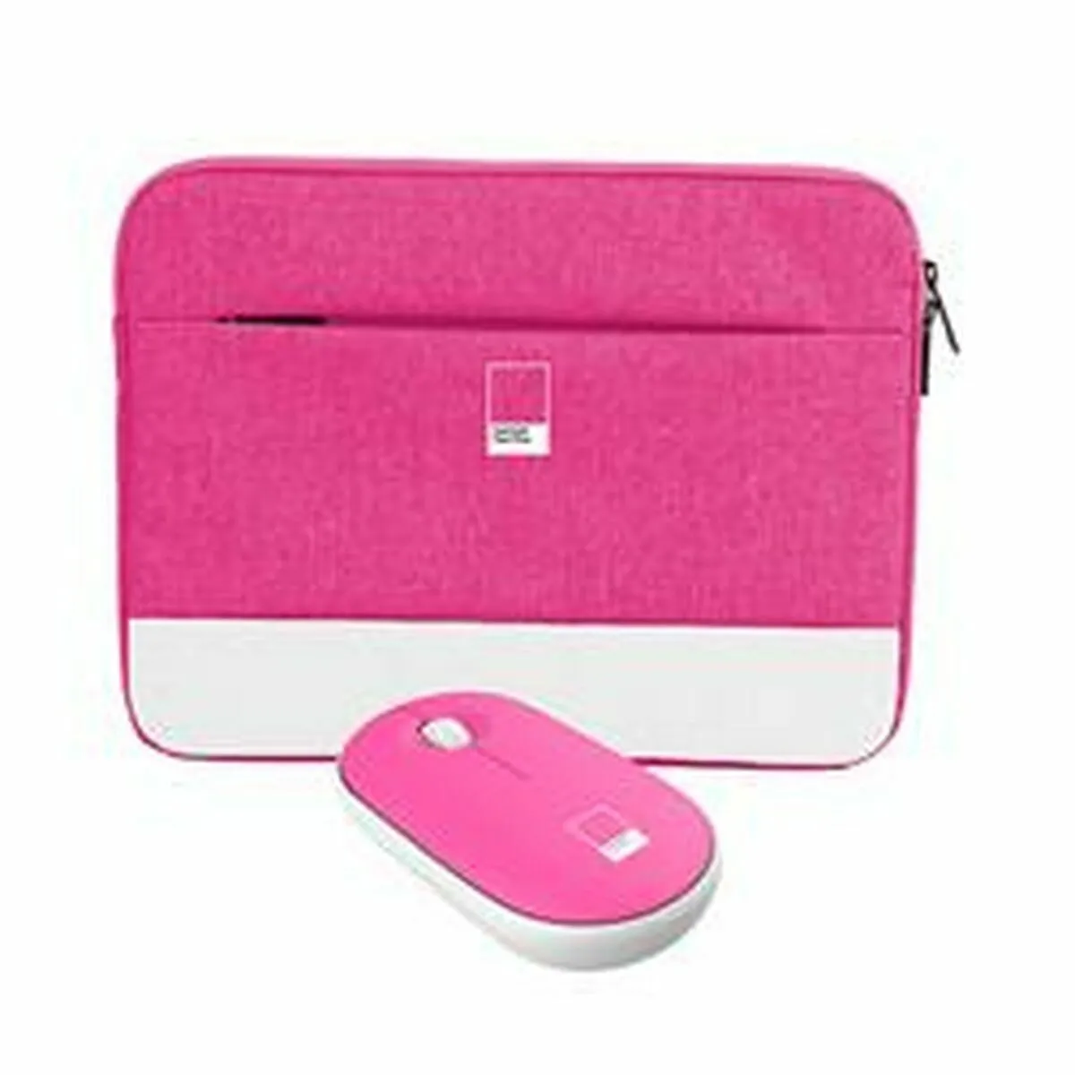 Kit Pantone Funda 15.6 + Souris Wireless Rose avec Compartiment et Accesories - Image 3