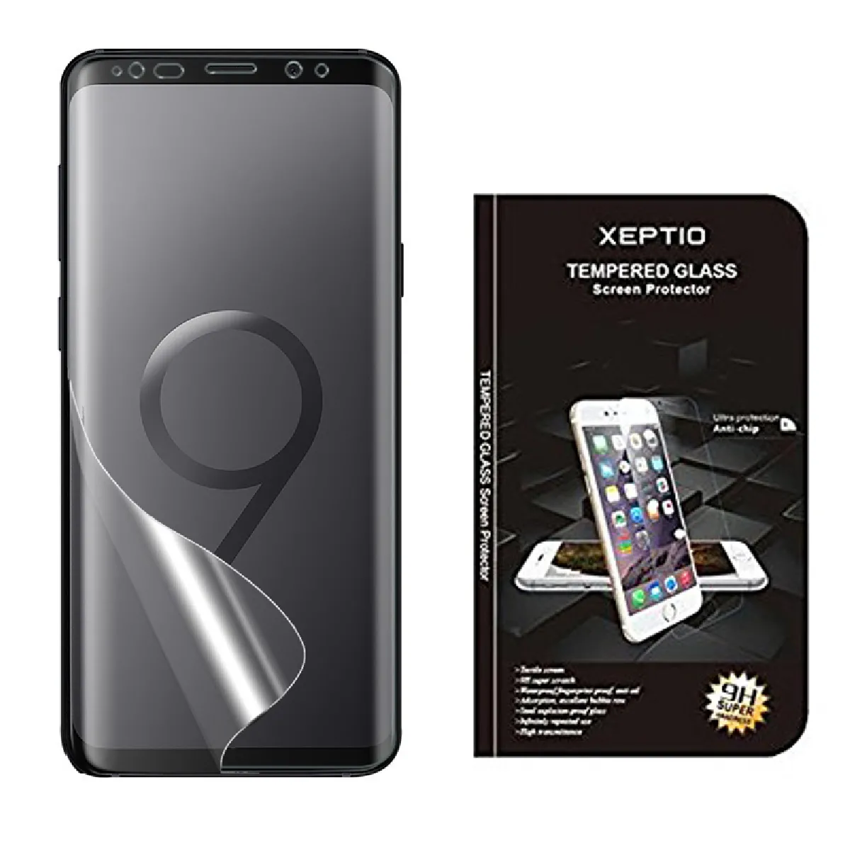 Xeptio Protection D'écran Pour Samsung Galaxy S9