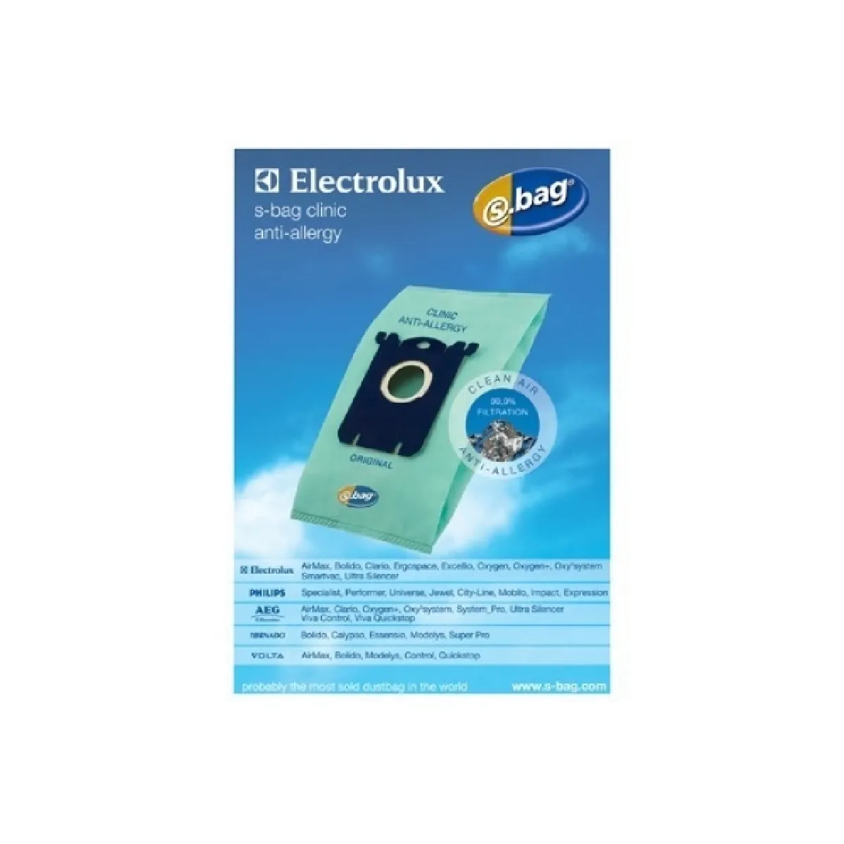 Electrolux e206b Bag Pack de 4 sacs - vue 2