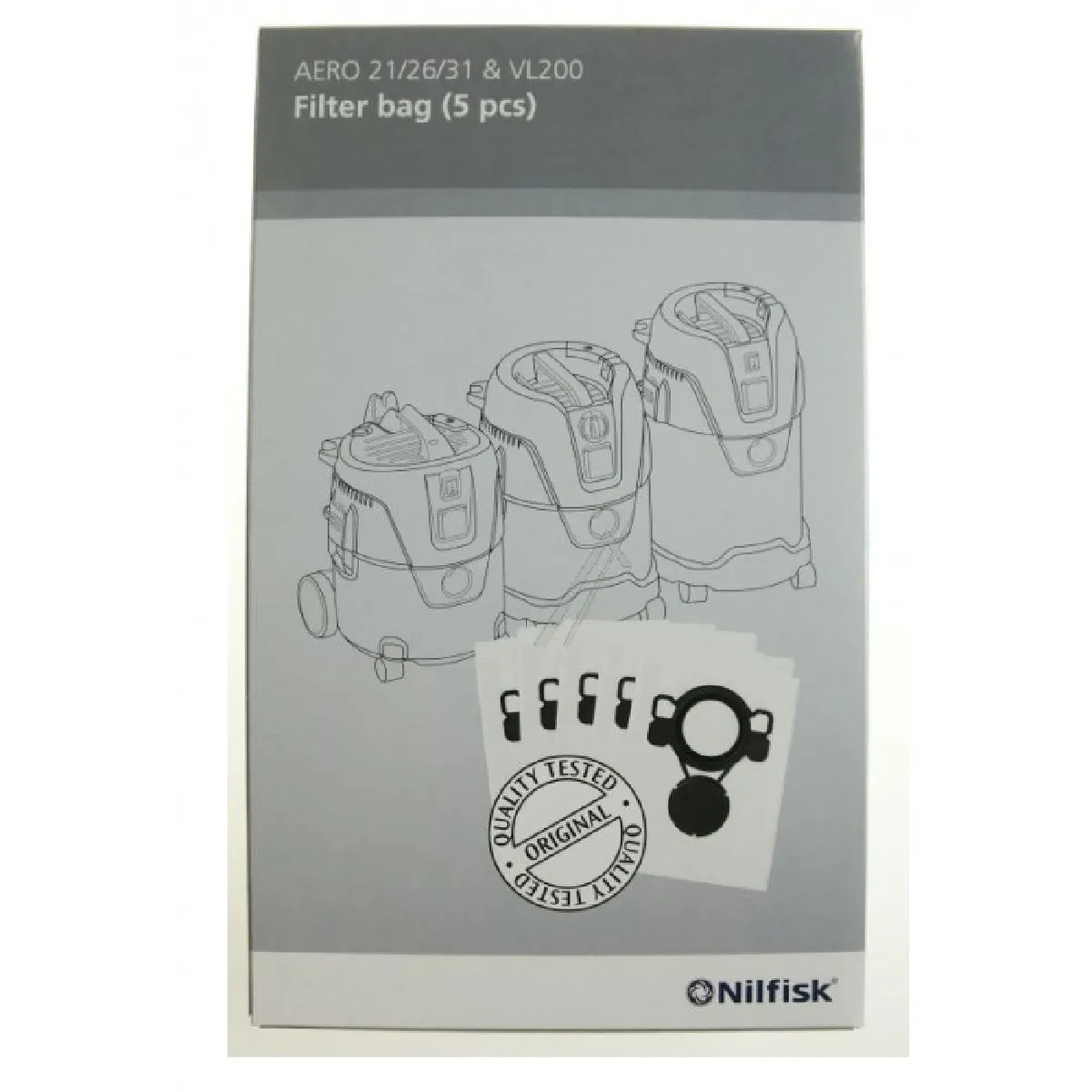 Nilfisk Sac Pour Aspirateur 5 Pièces Aero - Image 3