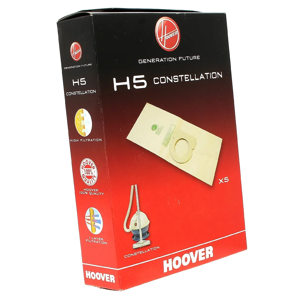 Hoover Sacs Aspirateur x5