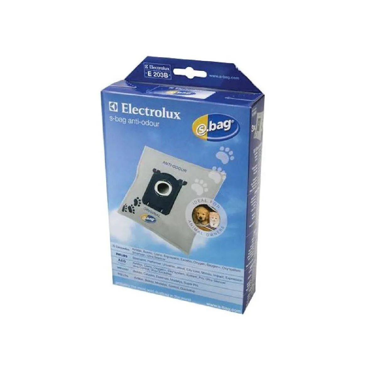 Sachets Anti Odeur Electrolux E203B – Lot De 4, Filtration Hygiénique - vue 3