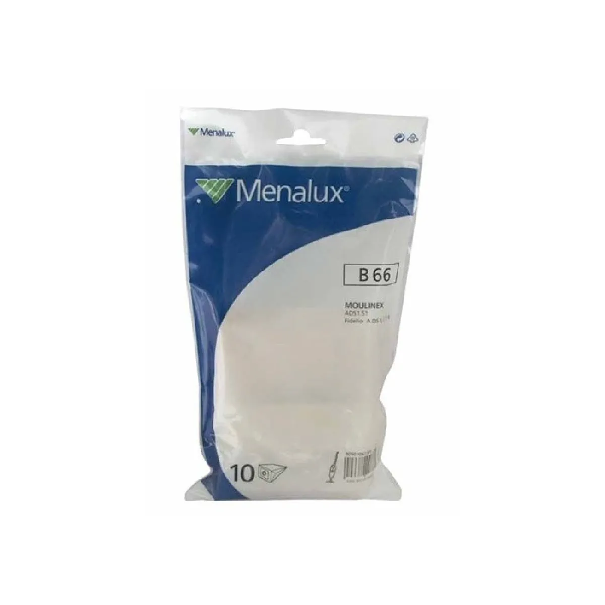 Moulinex Sacs aspirateur x10