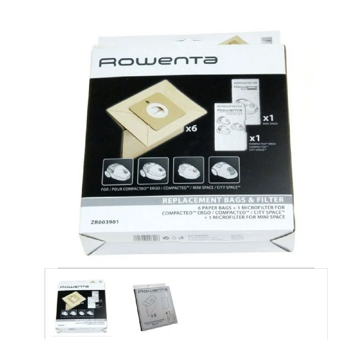 Moulinex Sacs x6 + Filtre - vue 5